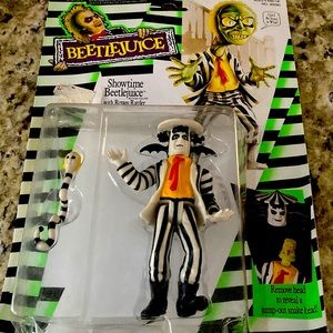 Showtime Beetlejuice action figure with Rotten Rattler